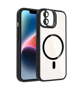 Joko Apple İphone 11 Remim Lensli Magsafe Standlı Kapak - Siyah