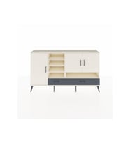 Arges Konsol 8 Raflı 2 Çekmeceli 3 Kapaklı 176x30x99 Aytaşı-Aytaşı/Antrasit