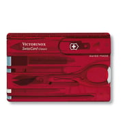 Victorinox 0.7100.TB1 SwissCard Classic (Blisterli) (Kırmızı)