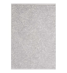 Hoom Rugs Akik 8607 Gri Modern Makine Halısı (A.Gri)