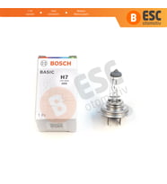 Kısa Uzun Far Sis Lambası için BOSCH BASIC 1 987 302 804 H7 12V 55W PX26d Halojen H7 Far Ampulü