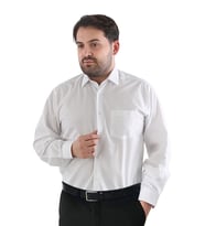 Klasik Elegant Beyaz Gömlek Uzun Kollu