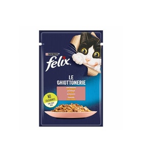 Felix Somon Balıklı Yetişkin Kedi Konservesi Pouch 26X85 gr