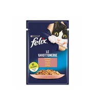Felix Somon Balıklı Yetişkin Kedi Konservesi Pouch 26X85 gr