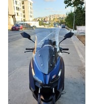 MOTOCAM Arora Max PRO 125 Ön Cam 2023-2026 Model 75cm Şeffaf Renkli 4mm UZUN