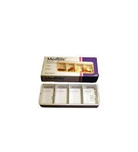 Medlife Günlük İlaç Saklama Kutusu