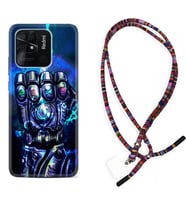 Xiaomi Poco X3 Pro M4 Pro X4 Pro C40 10C Kılıf Boyun Asklı Rasta Silikon Thunder Play 1760