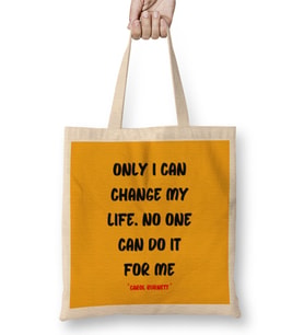 Motivational Quotes Sayings - Entrepreneurs İnspiration Success Work Typography Gifts Bez Çanta Uzun Saplı