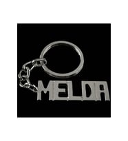Melda İsimli Anahtarlık