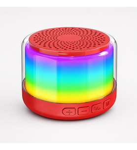 Ledli Mini Bluetooth Hoparlör-Taşınabilir Hoparlör
