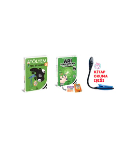 Arı Yayıncılık 5 Sınıf Fen Bilimleri Kolay+Orta ve Zor Sorular Beceri Temelli Sorularla + Atölyem + Kitap Okuma (Çok Renkli)