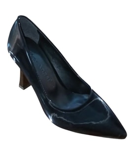 New Angel 820 Kadın Kadeh Ökçeli Stiletto Siyah