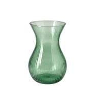 Cam vazo, yeşil, 18 cm