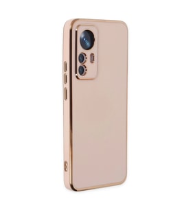 Xiaomi Mi 12t Pro Kılıf Volet Silikon - Pembe