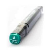 DEL REY TWIN MARKER BG61 PEACOCK GREEN