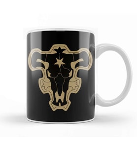 Anime Asta Manga Blackbulls Black Bulls Squad Kupa Bardak Porselen