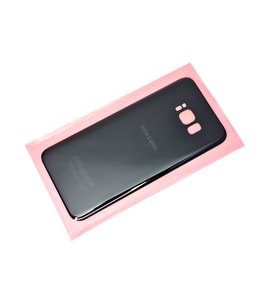 Tkgz Samsung Galaxy S8 PLUS Arka Pil Batarya Kapağı (CAM) SİYAH