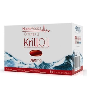 Nutramedica Omega 3 Krill Oil 750 mg 60 Kapsül