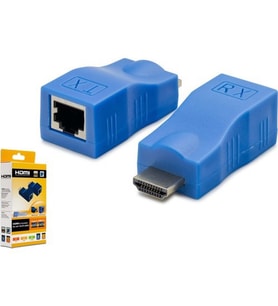 Hadron HDX1274(250) Extender HDMI 30 mt (Siyah)