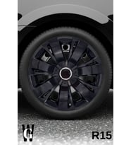 Lada VAZ 15 İnç Jant Kapağı (4 ADET) Siyah S113
