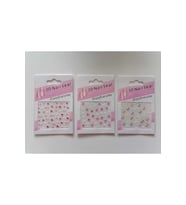 Tırnak Süsleme Sticker 3 Kartela Birden Model1