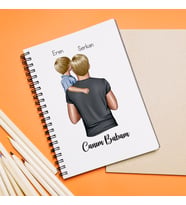 Canım Babam Tasarımlı Defter Kişiye Özel