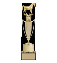 ODAK KUPA - Figürlü Kupalar - At Figürlü Kupalar FG-040 A - 37 cm