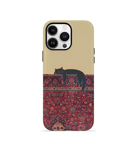 iPhone 13 Pro Vorian Çift Katmanlı MagSafe Kılıf Persian Cat Lounge