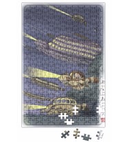 Totoro Cat Bus Migration Puzzle 240 Parça Yapboz