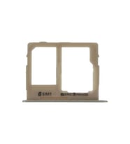 Samsung Galaxy C8 C7100 Sim Yuvası Sim Kart Tepsisi Gold