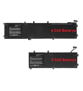 Dell KHCK5, 0KHCK5 Notebook Batarya Laptop Pil 6Cell 58Wh