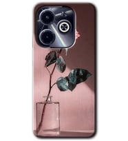 İnfinix Hot 40i Kılıf HD Desen Baskılı Kılıf - Retro Gül