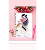 Ruroini Kenshin Anime Defter 1 Adet Özel Tasarım A4 Boyutu Telli Kareli Defter 21*29 Cm