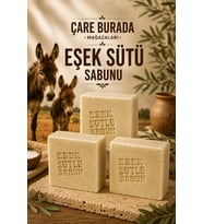 El Yapımı & Doğal Eşek Sütlü Sabun (3 ADET)