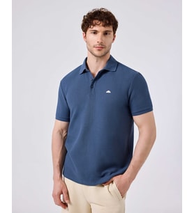 Ellesse 6SM5010-EBL Erkek Polo Tişört - Koyu Mavi