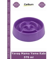 #Petshop Kedi Köpek Sağlıklı Beslenme Hazımsızlık Önleyici Kaliteli Yavaş Mama Yeme Kabı 375 ml