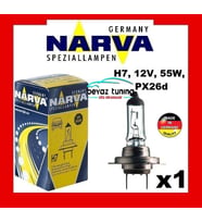 H7 Far Ampulü Narva 12Volt 55 Watt
