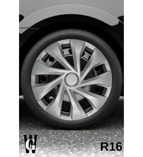 Renault Megane 3 16 İnç Jant Kapağı (4 ADET) Gri G122