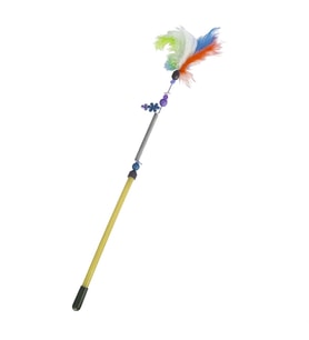 Markapet Yaylı Kedi Oyun Oltası 45 cm - 57 cm Sarı