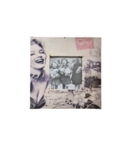 Mcg® Decotown Marilyn Monroe Tasarım Ahşap Resim Fotoğraf Çerçevesi