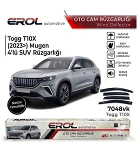 TOGG T10X (2023>) 4'LÜ SUV CAM RÜZGARLIĞI