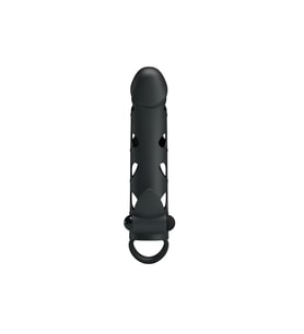 Penis Sleeve With Strap Testis Geçirmeli Penis Kılıfı