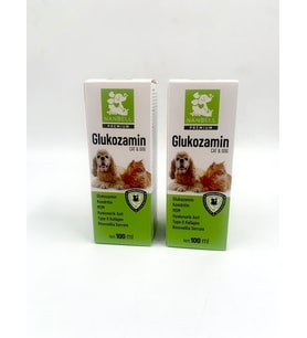 Kedi ve Köpekler İçin MSM ve Kondritinli Glukozamin 100 Ml 2 Kutu