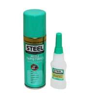 STEEL CK-6361 100ML+8GR HIZLI YAPIŞTIRICI (5343)