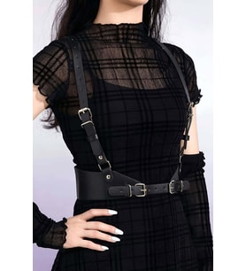 Mulvxbrf Brf02 Elbise Üstü Deri Harness - Brf925 (Mulvix)