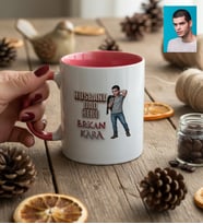 Kişiye Özel Karikatürlü Babaya Hediye Husband Dad Hero Kupa Bardak Babalar Günü Hediyesi