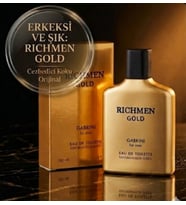 Richmen Gold Gabrini EDT 100 ml %100 Orjinal Kalıcı Erkek Parfümü