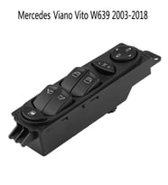 Mercedes Vito - Viano Cam Düğmesi Sol Katlanır Aynalı 2004-2017