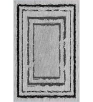 Eliana Home Baskılı, Yıkanabilir Kaymaz Taban Salon Halısı LNA1584-HY1303 100x150 cm (Gri)