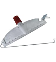 Geniş Islak Mop Püskül Paspas Başlığı Tutucu Aparatı - Mandallı - 25 Cm. Moplar İçin